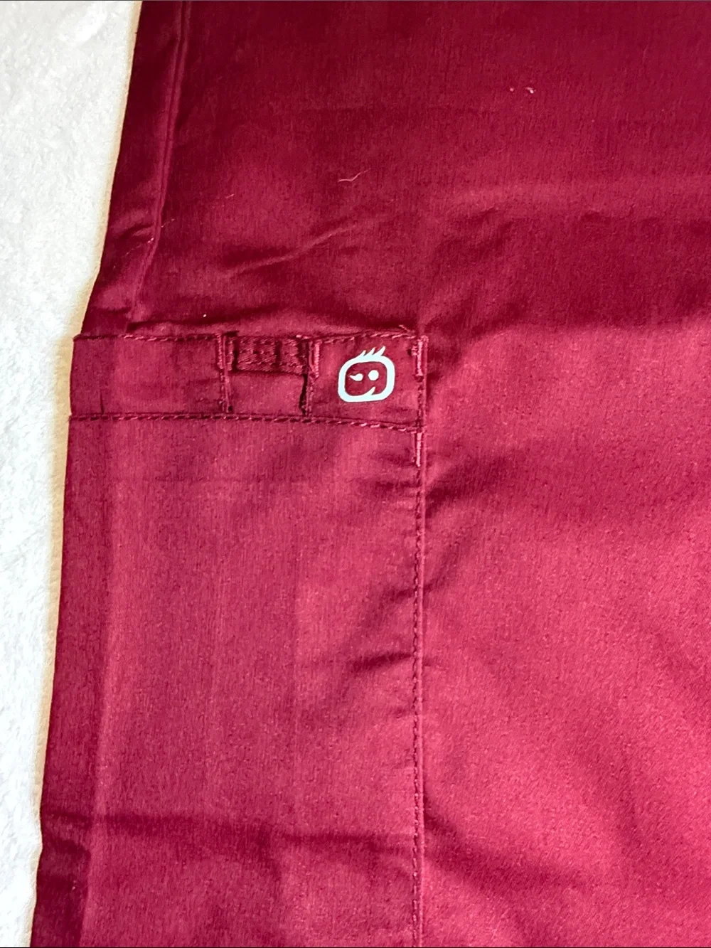 Garnet Men's FSU Drawstring Scrub Pants